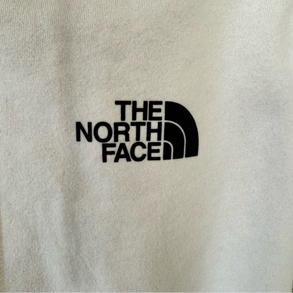 The North Face Men's Cream Hoodie Size L - Picture 5 of 12
